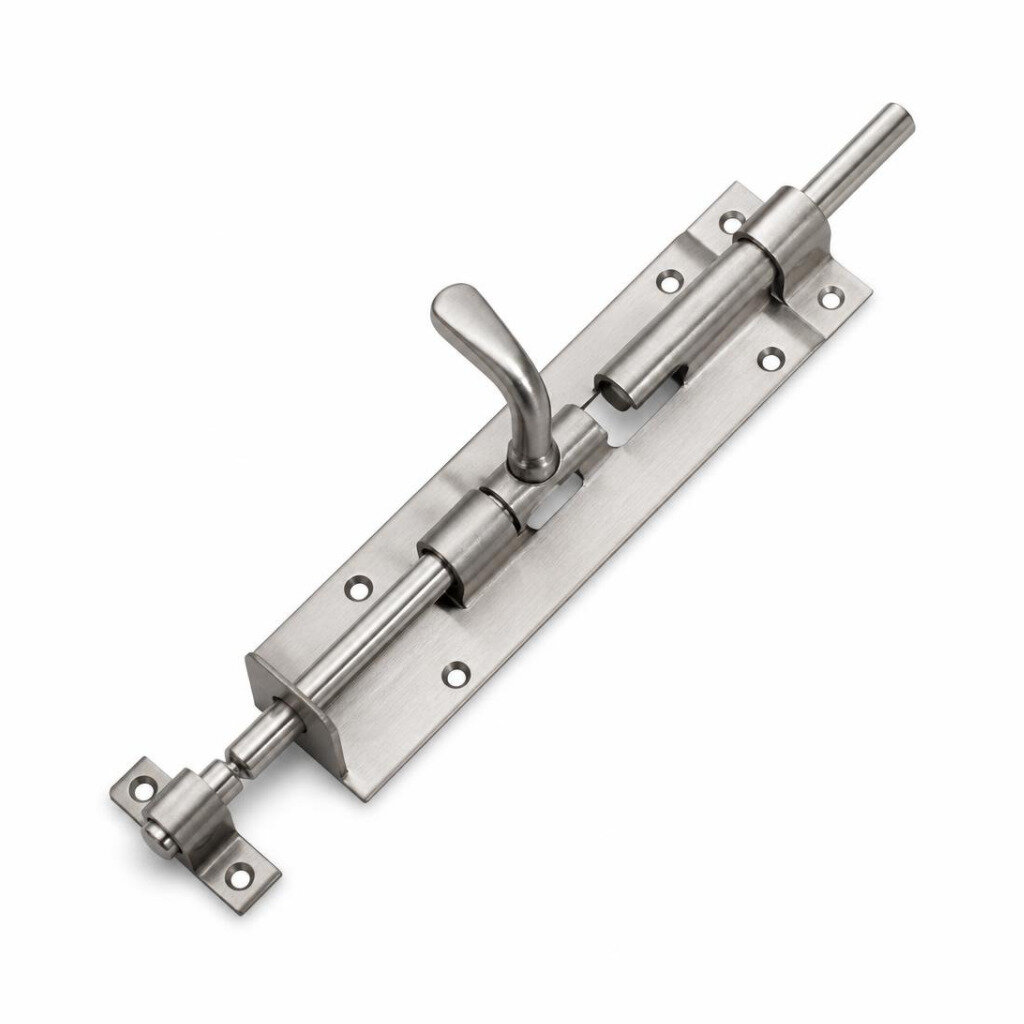 ST.GUCHI 10"SS FLUSH BOLT LEVER STYLE