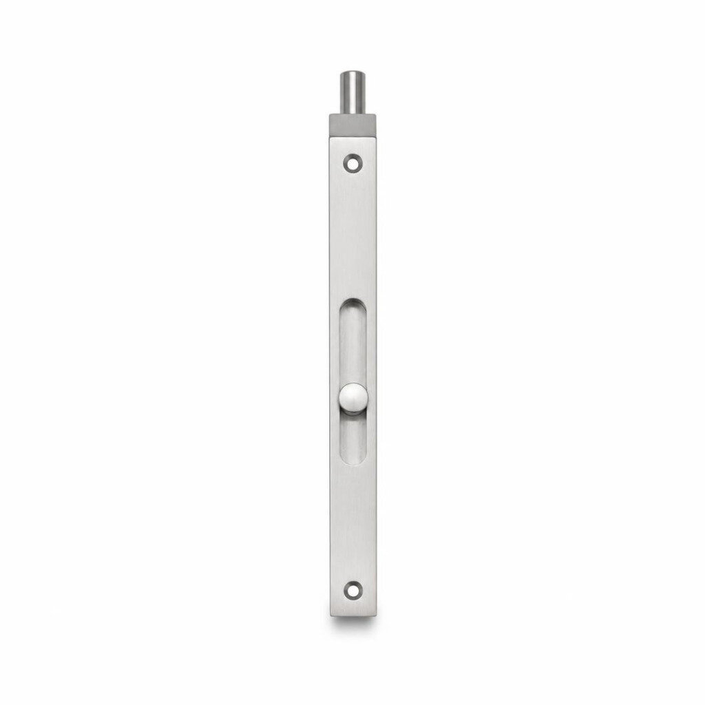 S-LINE 81208 8" SS BUTTON FLUSH BOLT