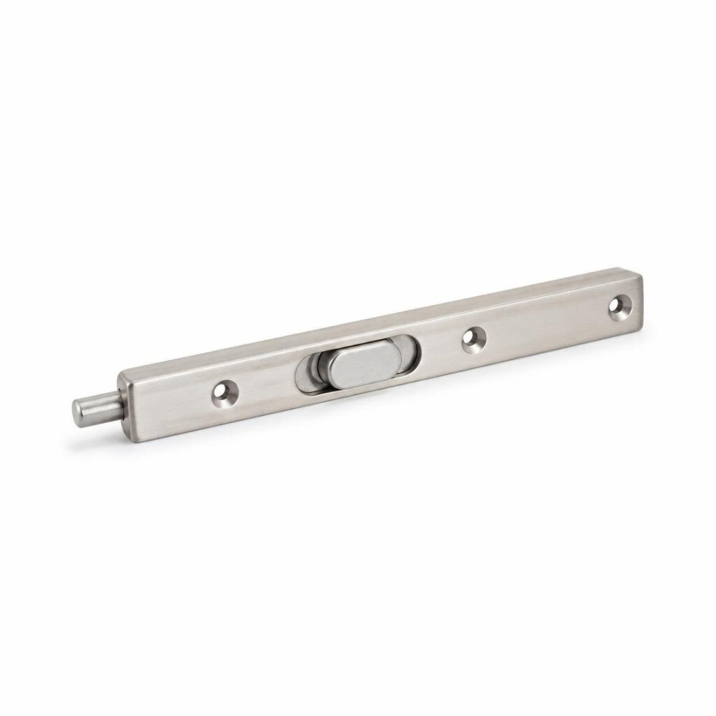 S-LINE 81210 10" SS BUTTON FLUSH BOLT