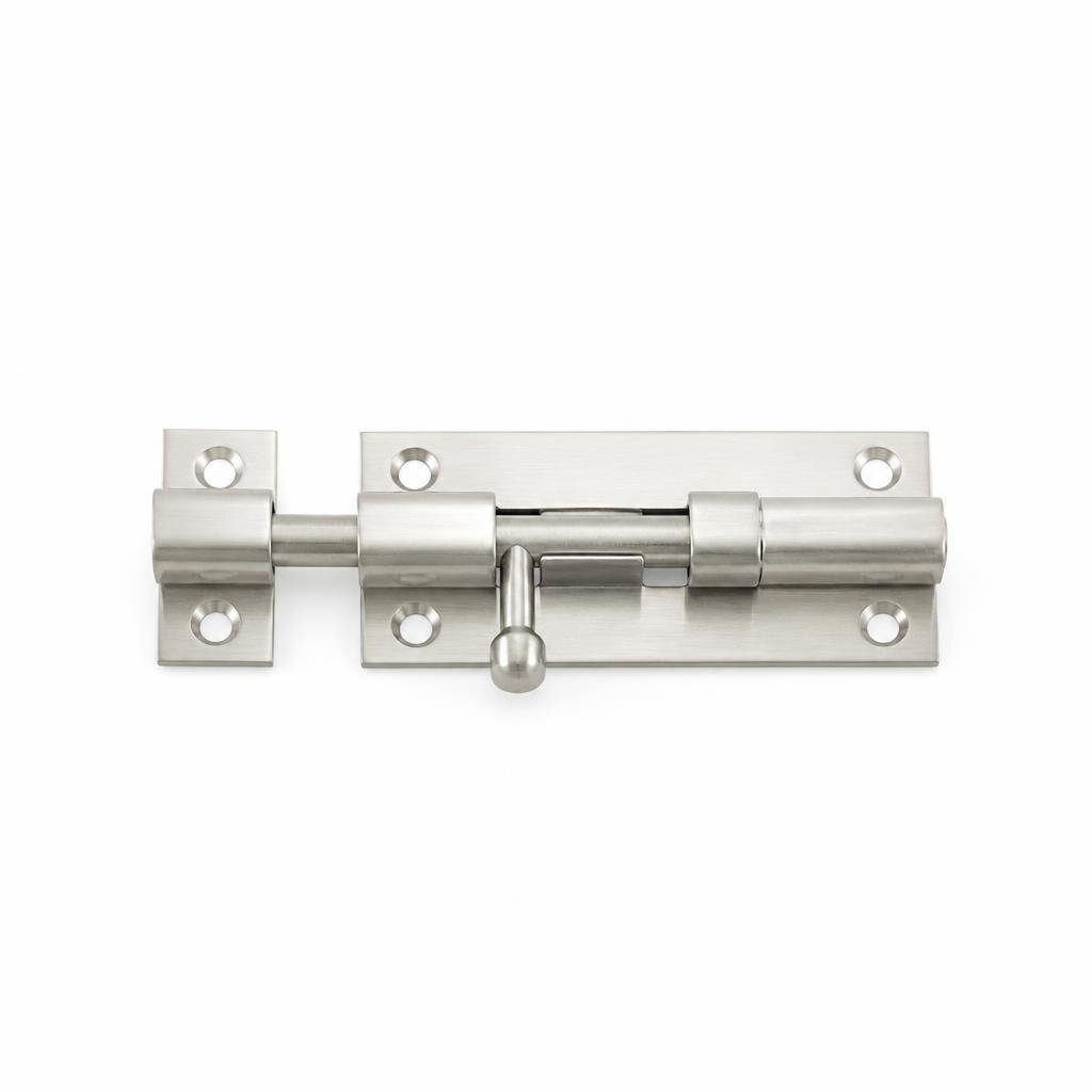 DORETTI DABB00104SN-V 4" SATIN NICKEL H/DUTY ALUMINIUM BARREL BOLT