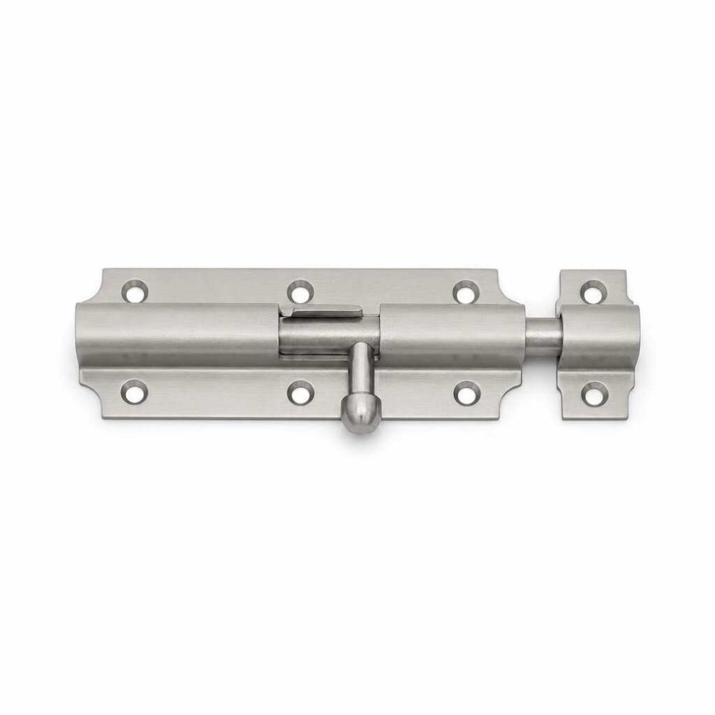 DORETTI DABB00106SN-V 6" SATIN NICKEL H/DUTY ALUMINIUM BARREL BOLT
