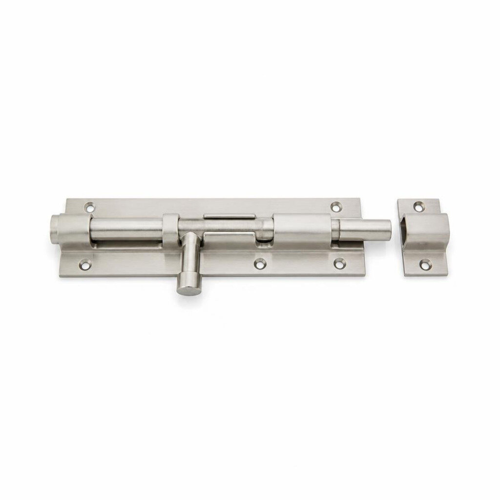 DORETTI DABB00108SN-V 8" SATIN NICKEL H/DUTY ALUMINIUM BARREL BOLT
