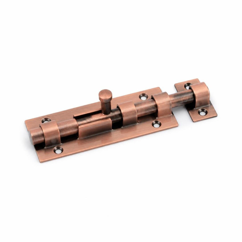 DORETTI DABB00103AC-V 3" ANTIQUE COPPER H/DUTY ALUMINIUM BARREL BOLT