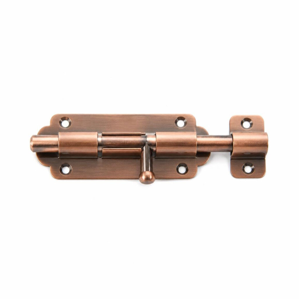 DORETTI DABB00108AC-V 8" ANTIQUE COPPER H/DUTY ALUMINIUM BARREL BOLT