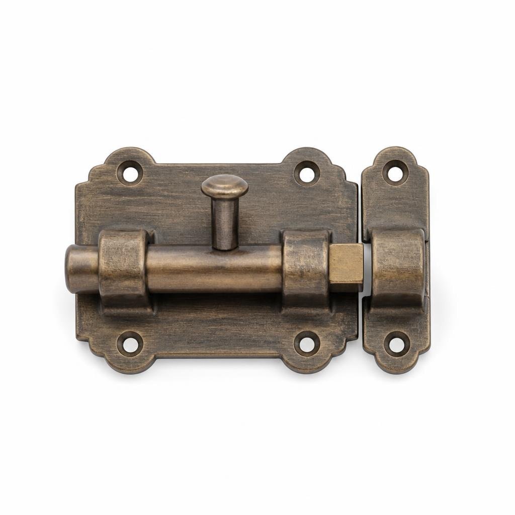 DEKKO SLIDING DOOR LOCK - ANTIQUE