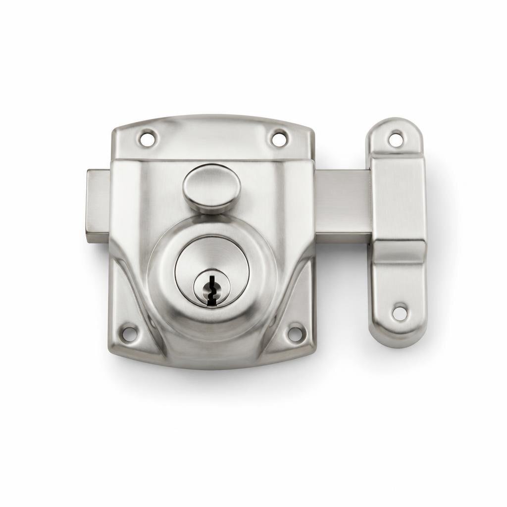DEKKO SLIDING DOOR LOCK - SILVER