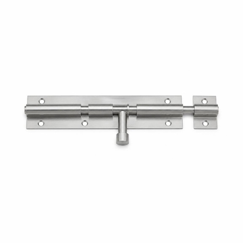 6" HEAVY DUTY S/STEEL TOWER BOLT