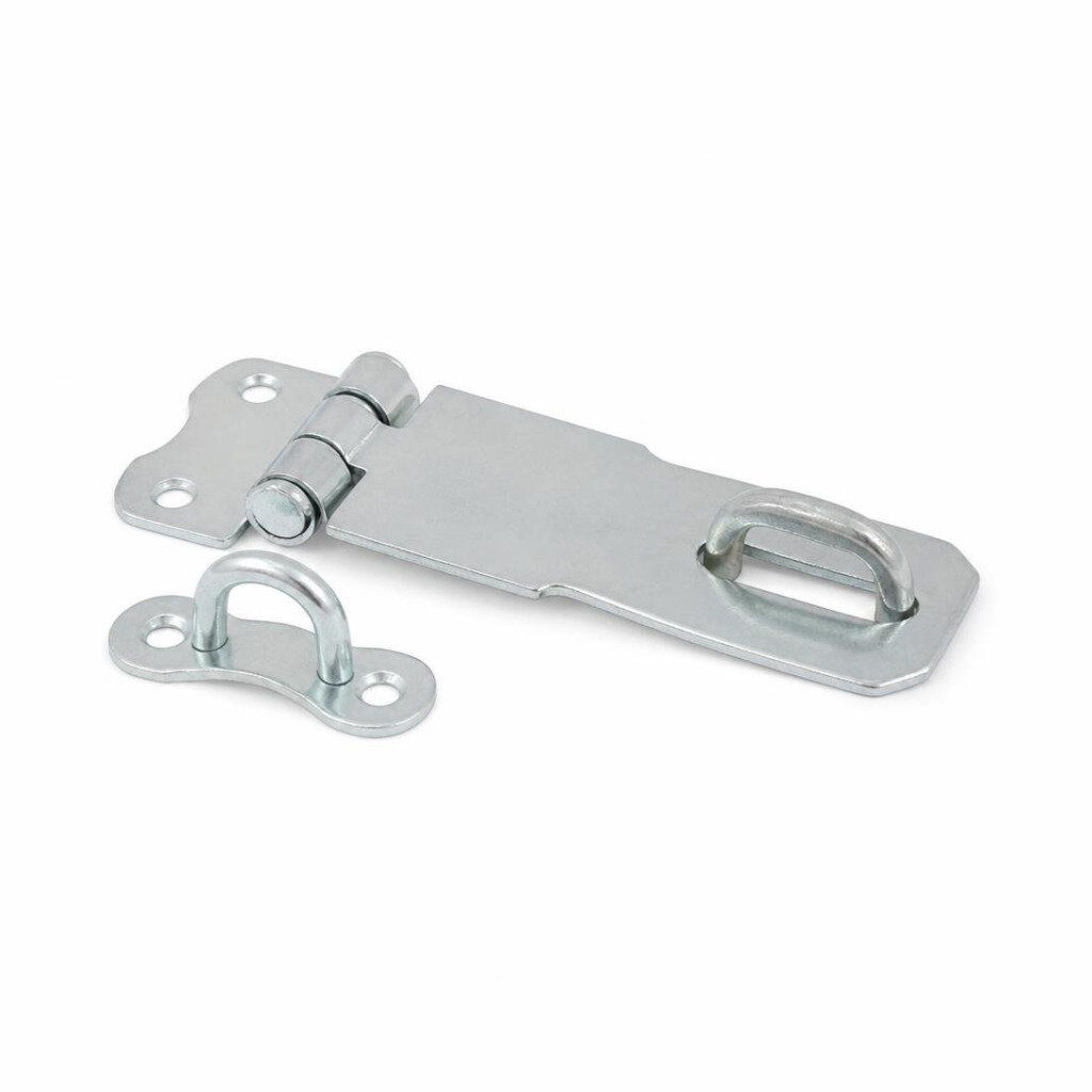 115MM FOLDABLE HASPS & STAPLES - H/D