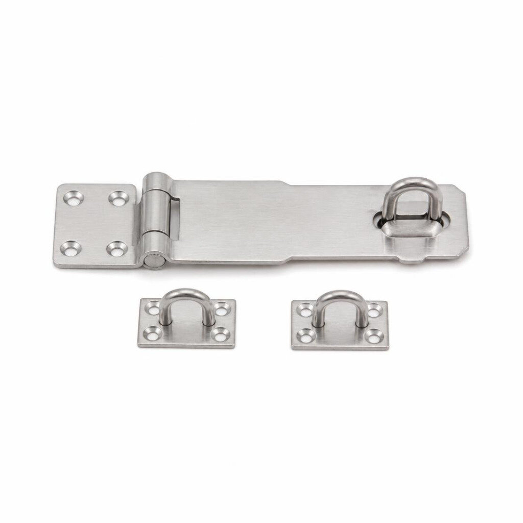 FINN 4.0" S/STEEL HASPS & STAPLES