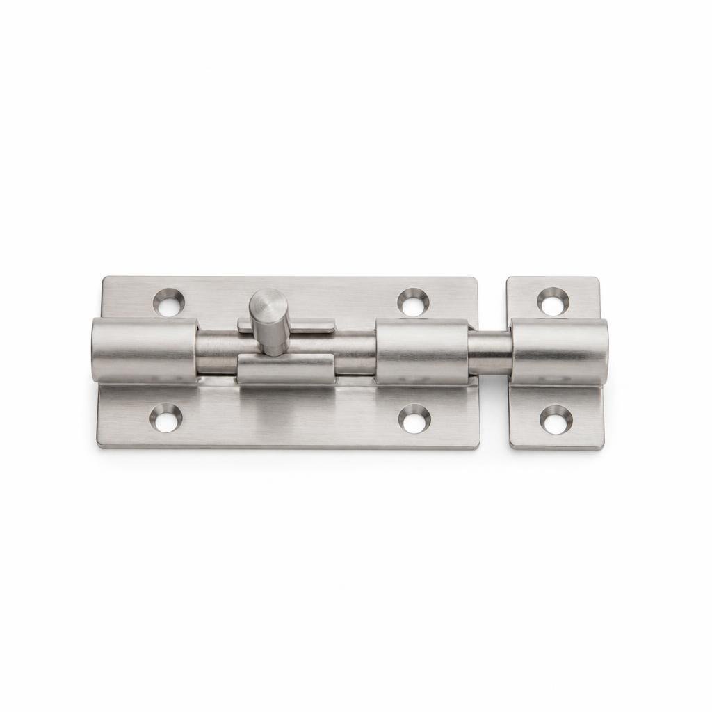 BLACKRINO BR4200 4" M/DUTY S/STEEL DOOR BOLT