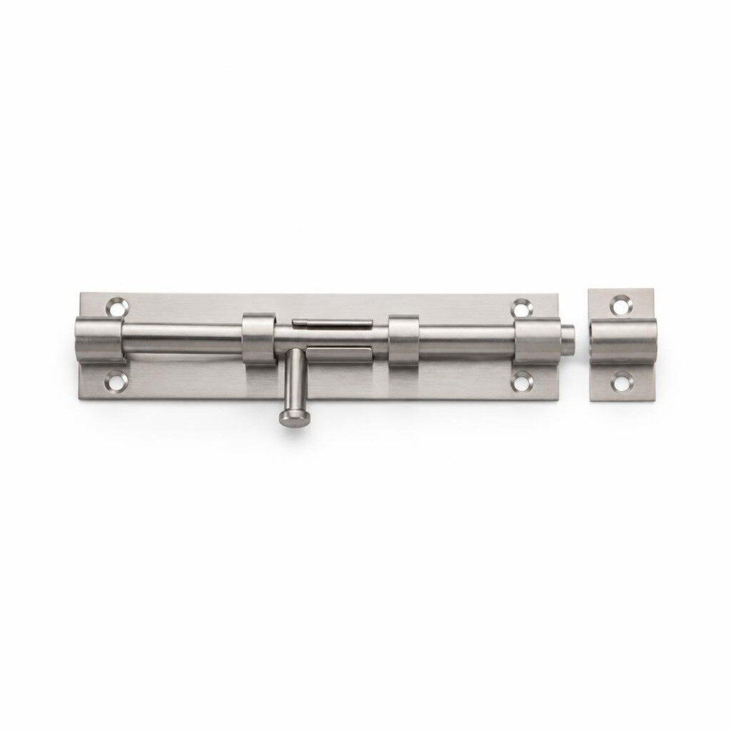BLACKRINO BR4200 8" M/DUTY S/STEEL DOOR BOLT