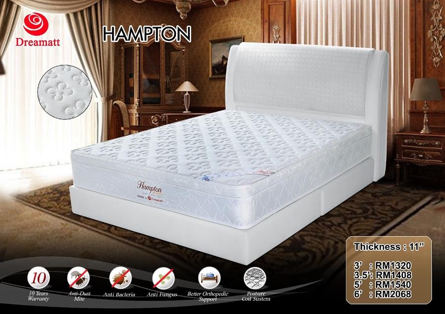 DREAMATT 11" HAMPTON Mattress