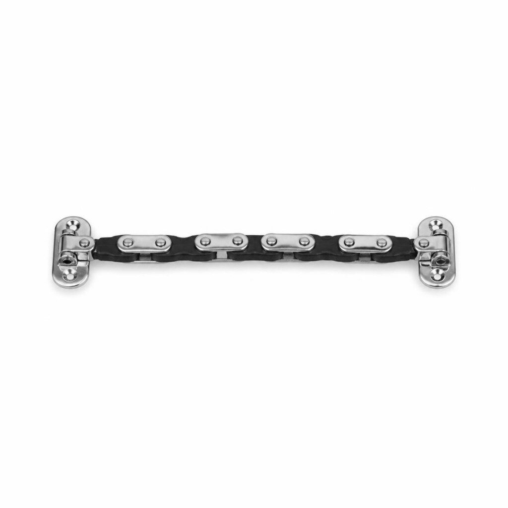 8MM X 75CM± CHROME CHAIN WITH RUBBER