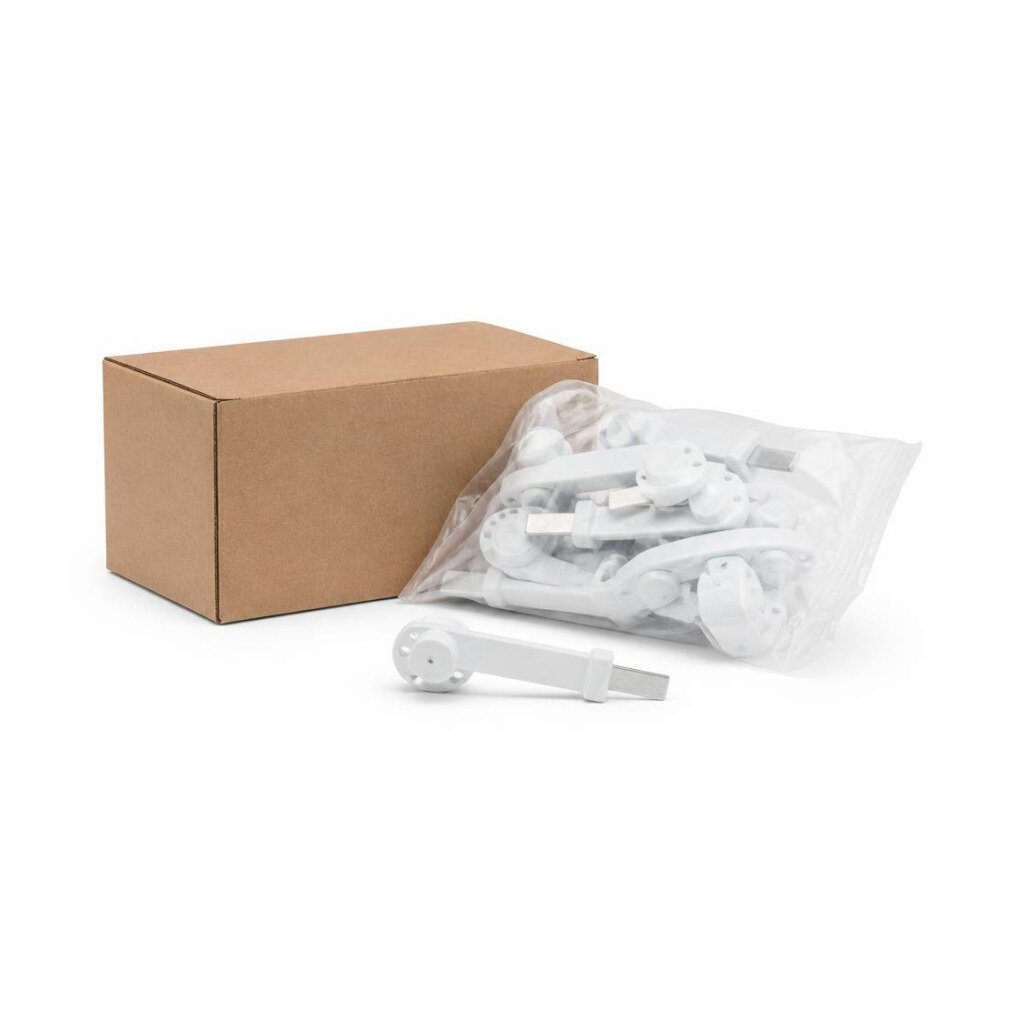 TECHPLAS FAO-L100-W 40MM SINGLE FLUSH LEVER HANDLE/ARM TYPE (50PCS/CTN)