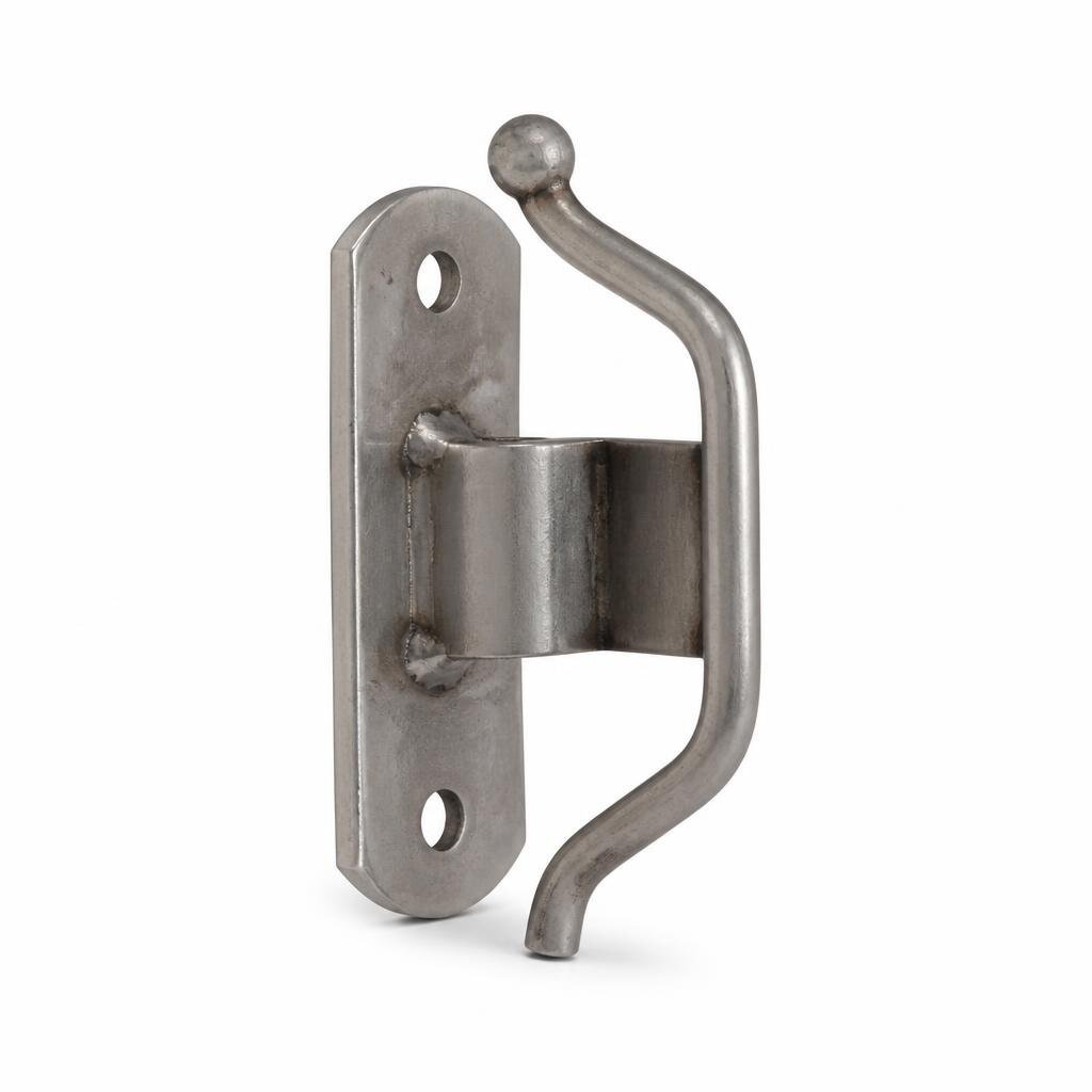 3/8" X 1 1/2" X 2" GATE HOOK BRACKET DOOR -WELDING