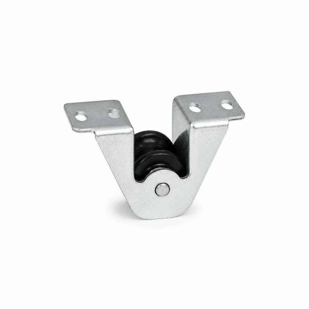 4" HALF BRACKET ROLLER - V