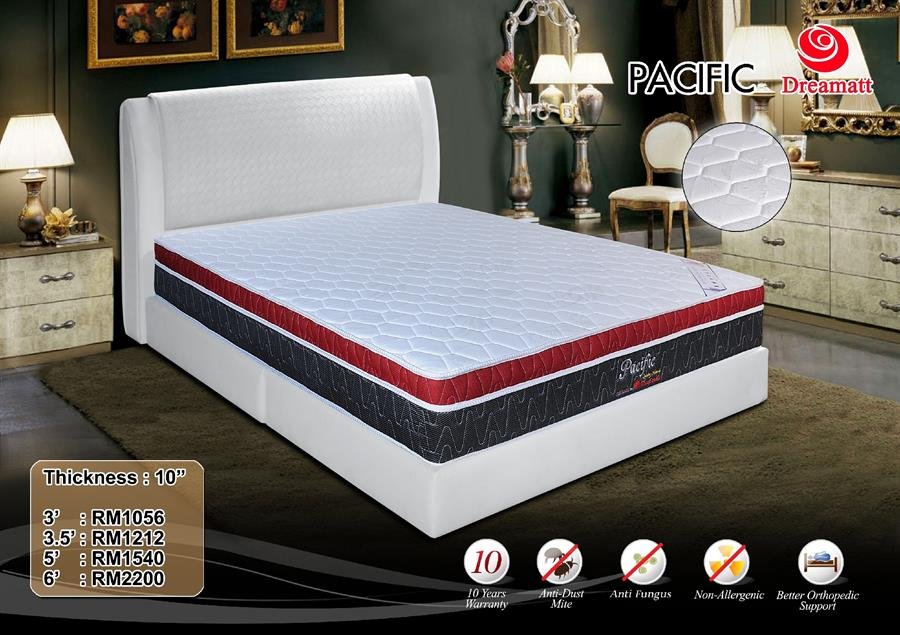 DREAMATT 10" PACIFIC Mattress