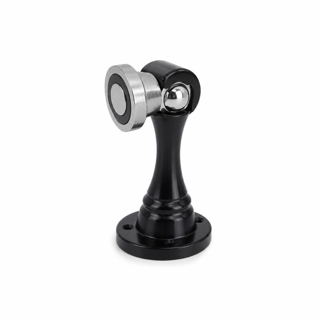 AMAN DHM-4580BK S/STEEL MAGNETIC DOOR HOLDER