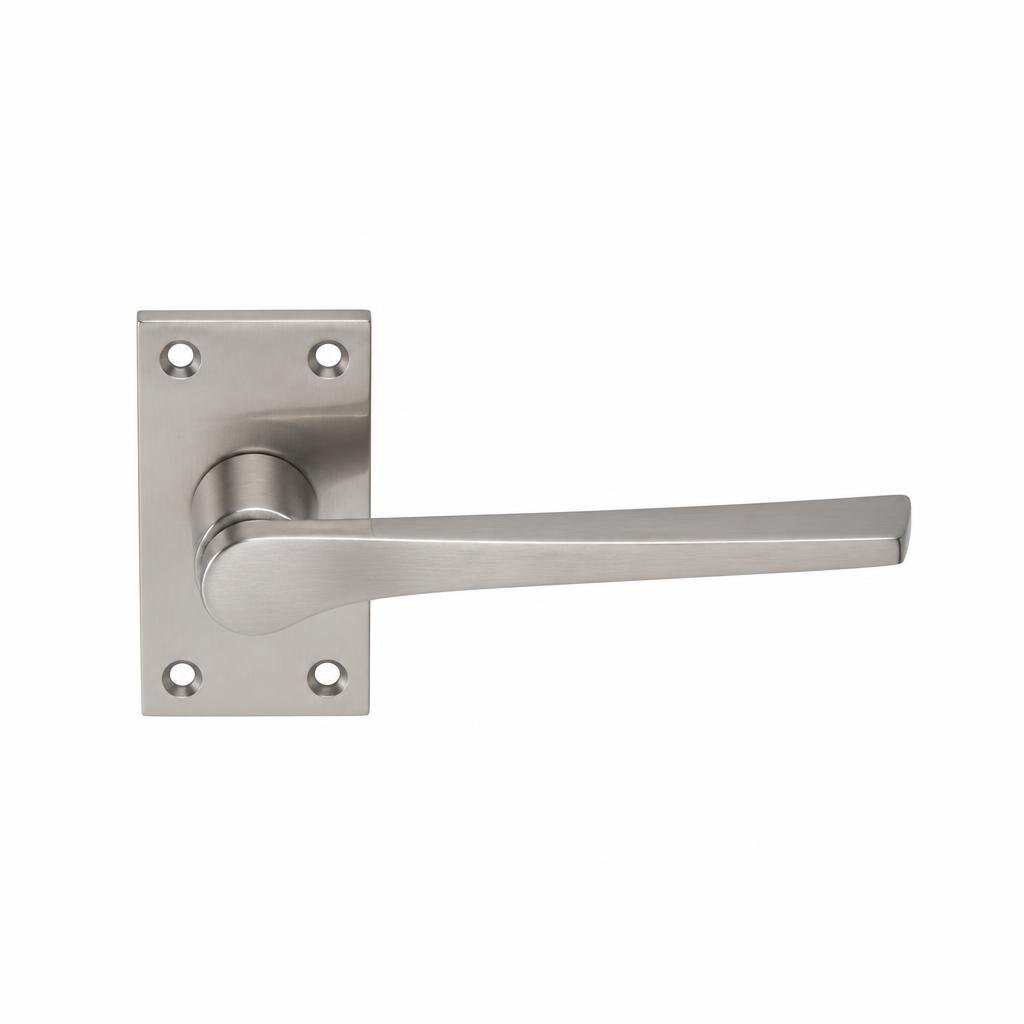 DORETTI DLP9490SSSP-W S/S LEVER HDL.WITH PLATE