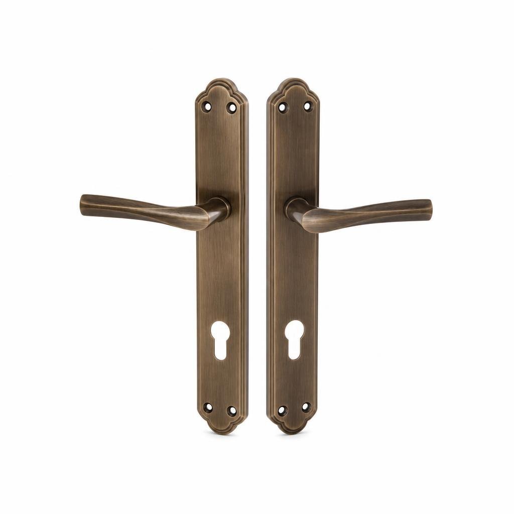 WARRIOR V-3821AC ENTRANCE DOUBLE HANDLE SET