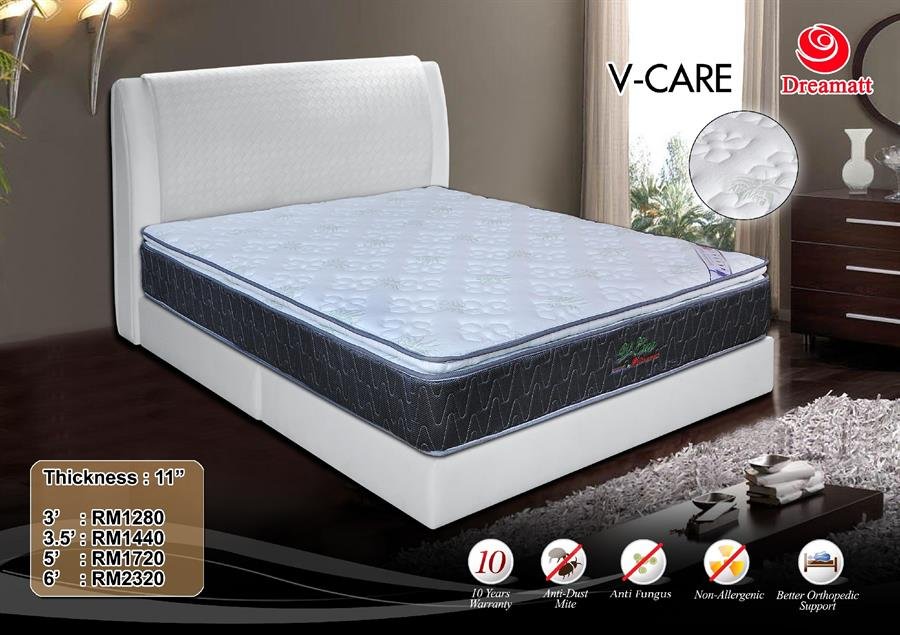 DREAMATT 11" V-CARE Mattress