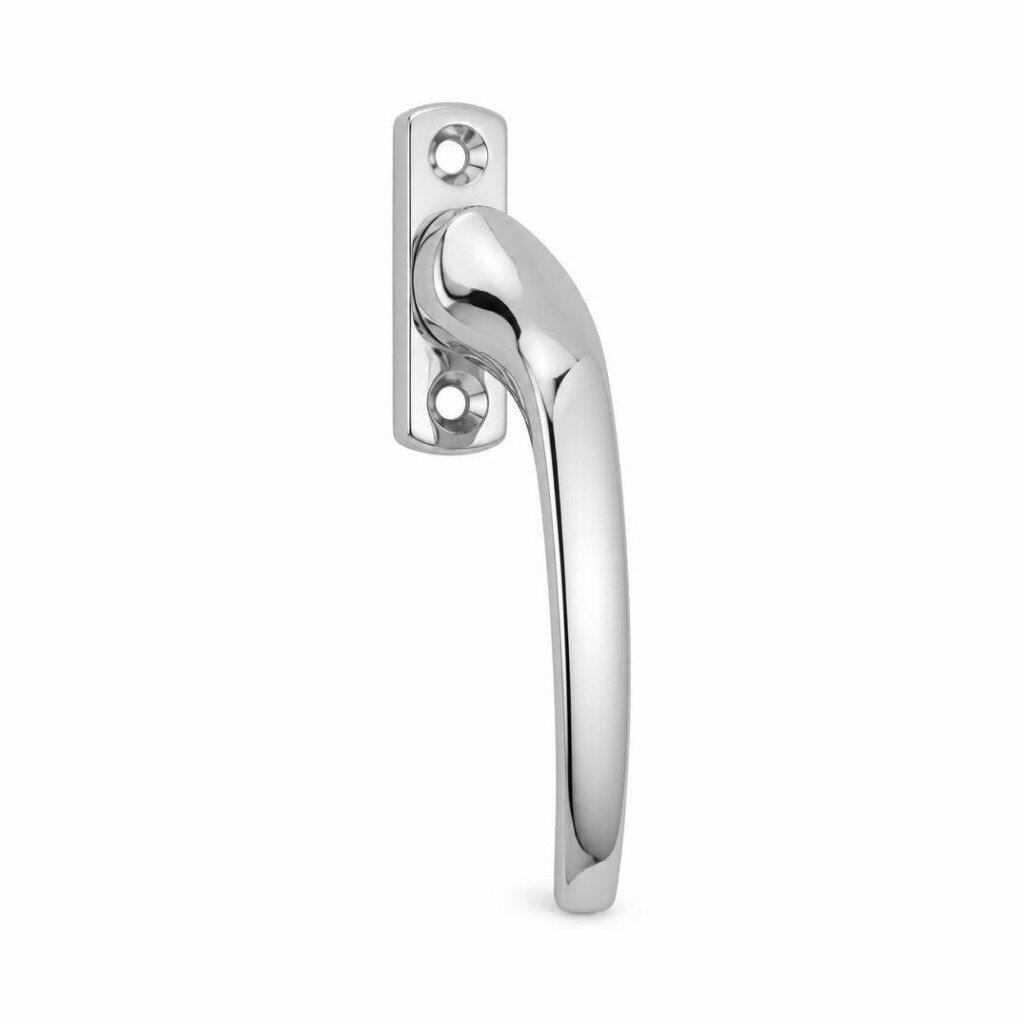 FUDA CHROME CASEMENT WINDOW HANDLE (SS/RIGHT)
