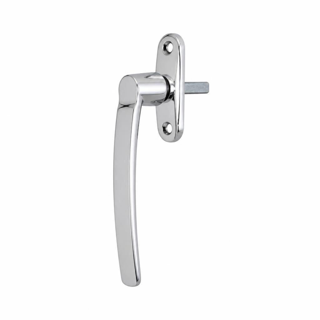 FUDA CHROME CASEMENT WINDOW HANDLE (SS/LEFT)