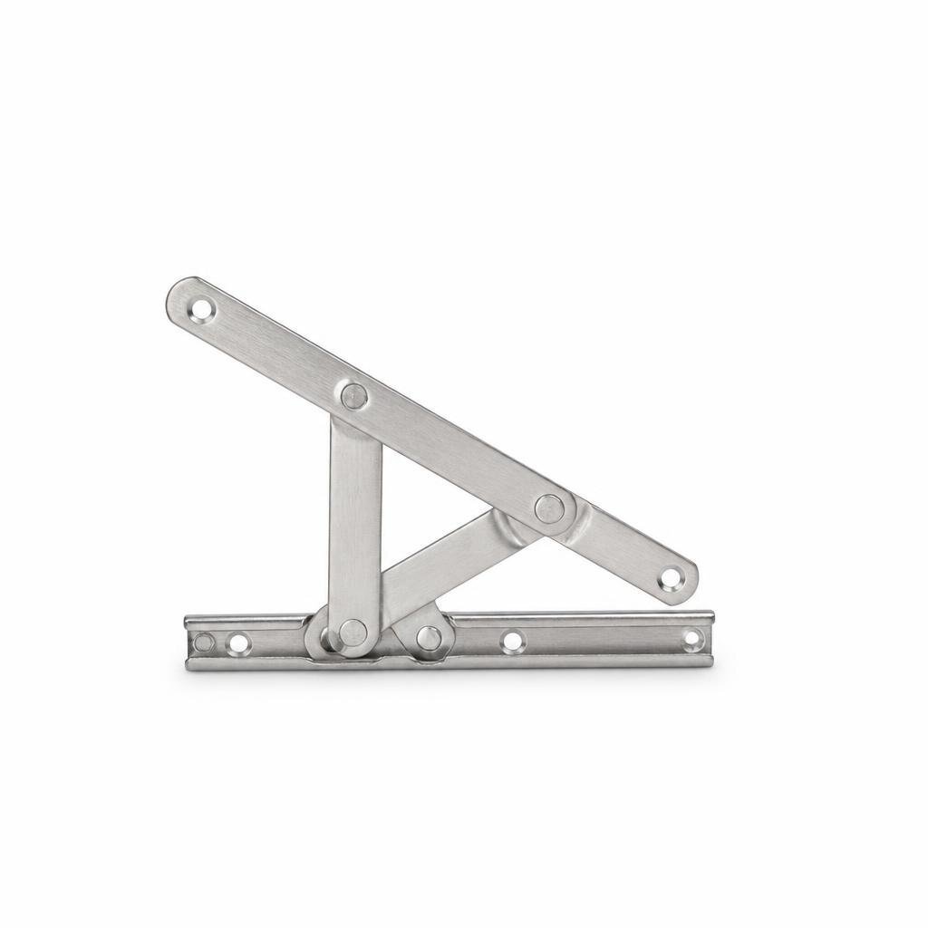 K1 SUS202 8" S/STEEL WINDOW 4 BAR HINGE