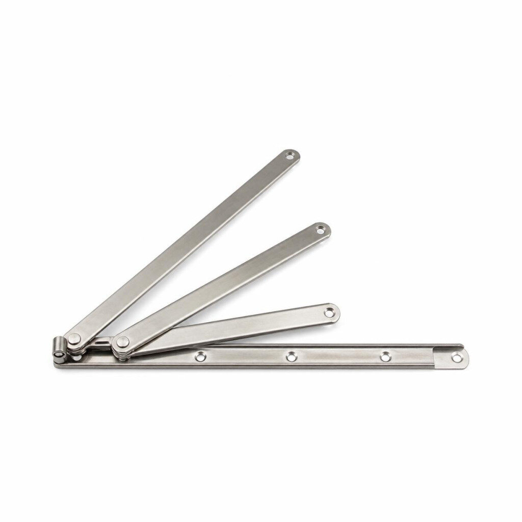 K1 SUS202 12" S/STEEL WINDOW 4 BAR HINGE