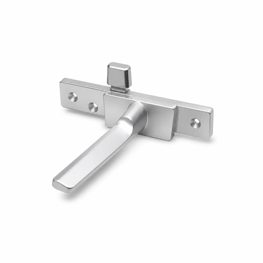 TGY 708 WINDOW LEVEL HANDLE LOCK (SILVER/RIGHT)