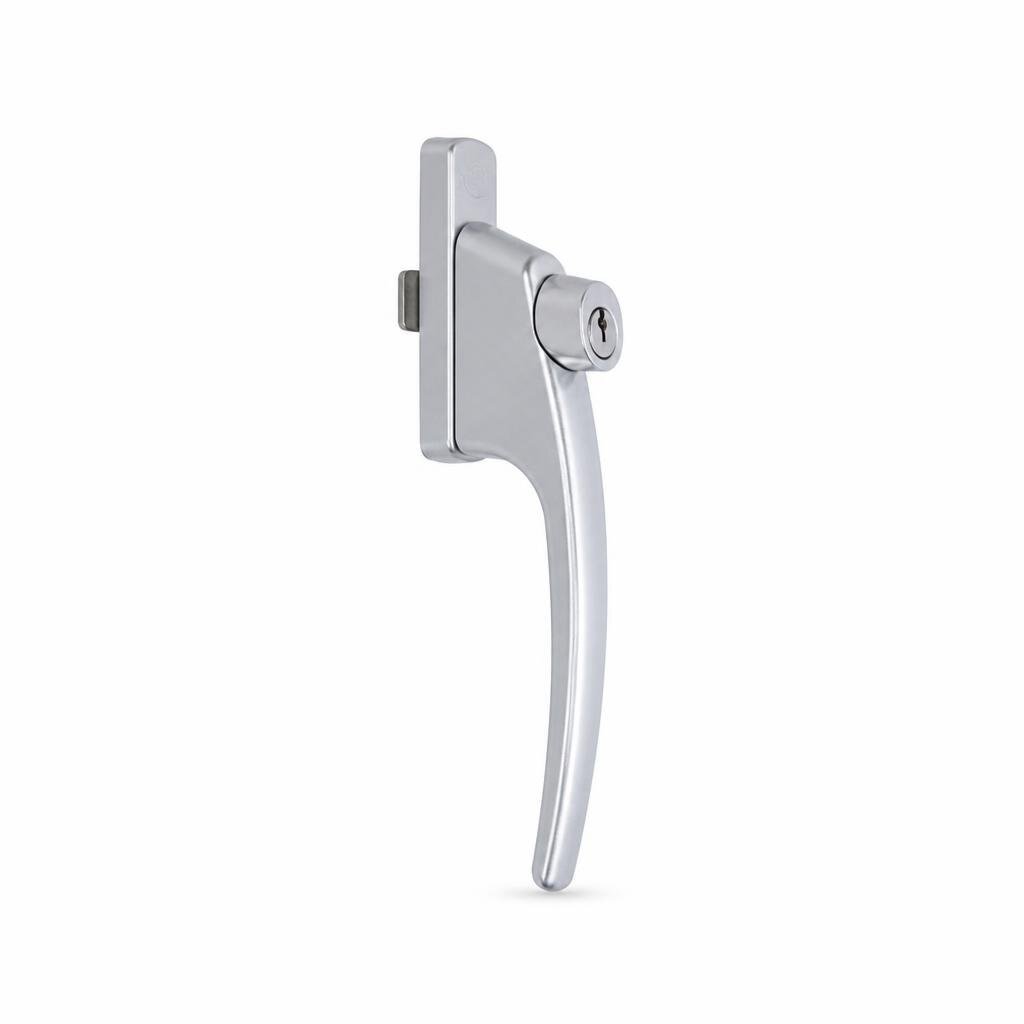 TGY 708 WINDOW LEVEL HANDLE LOCK (SILVER/LEFT)