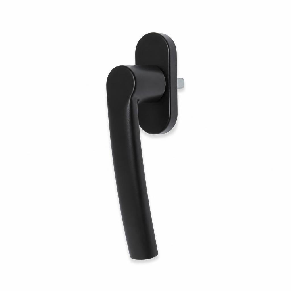M-HANDEY HD08-0033 BLACK WINDOW HANDLE LEFT