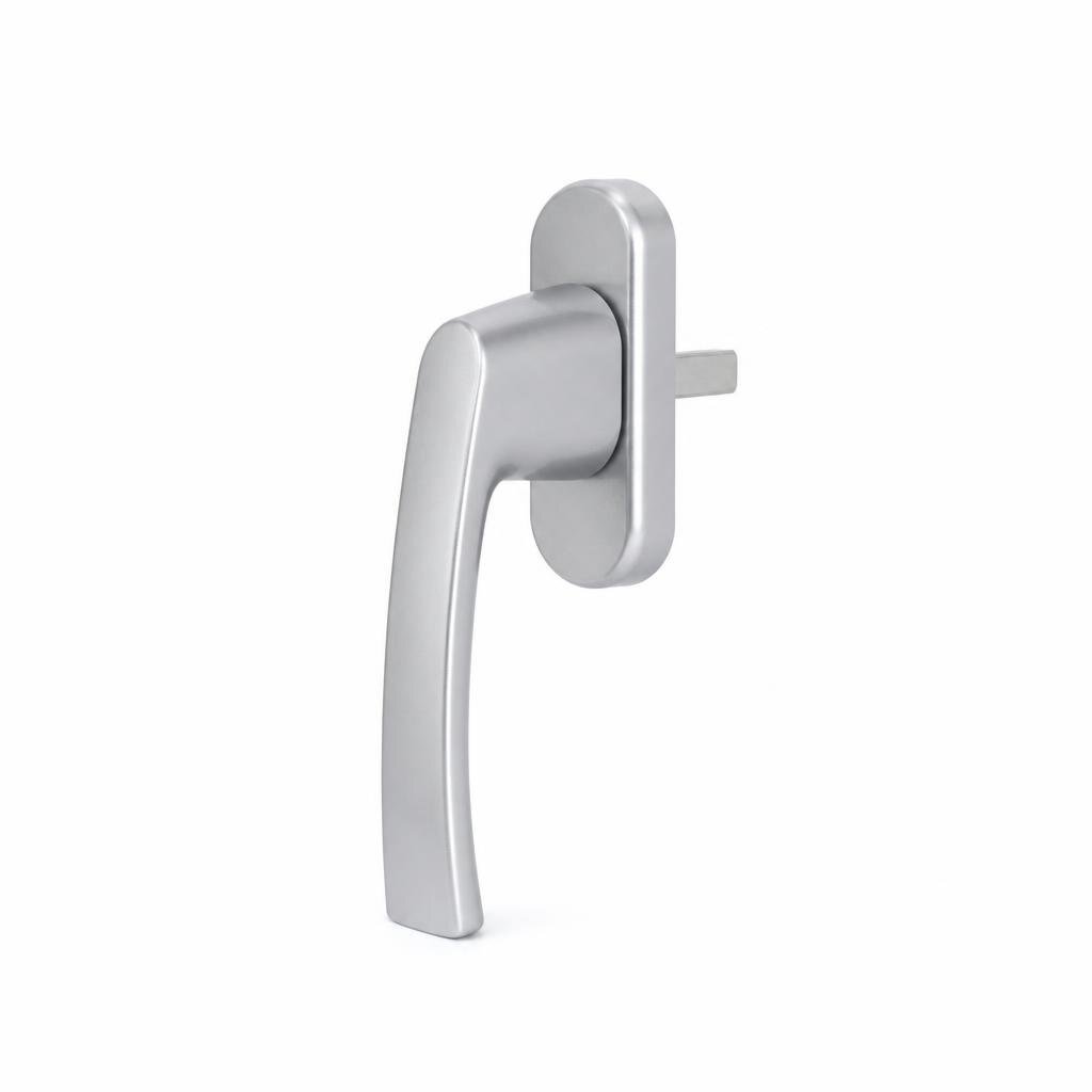 M-HANDEY HD08-0066 SILVER WINDOW HANDLE RIGHT