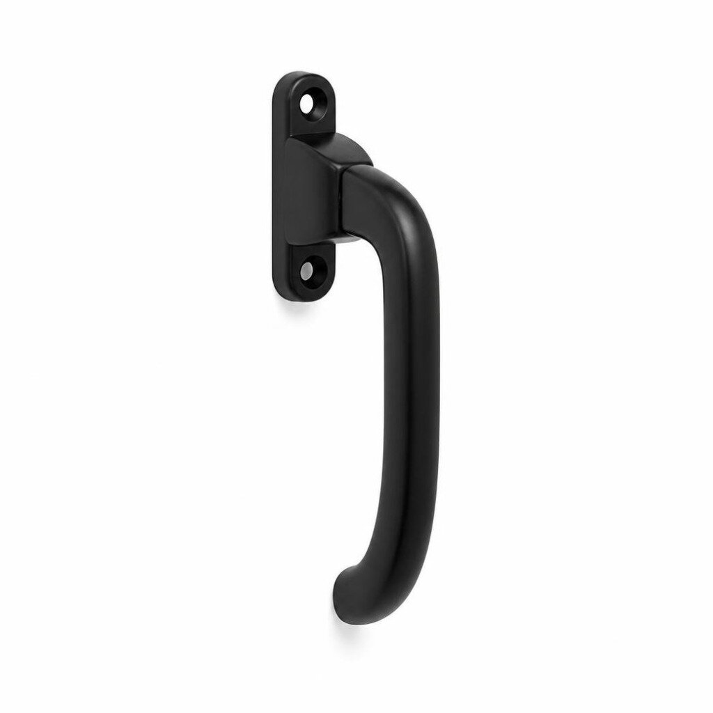 TGY 602 SMALL MULTIPOINT HANDLE (SINGLE U-W/O SCREW COVER) (BLACK/LEFT)