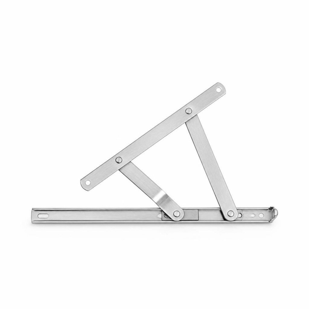 TGY-085 12" SUS202 S/STEEL 4 BAR WINDOW HINGE