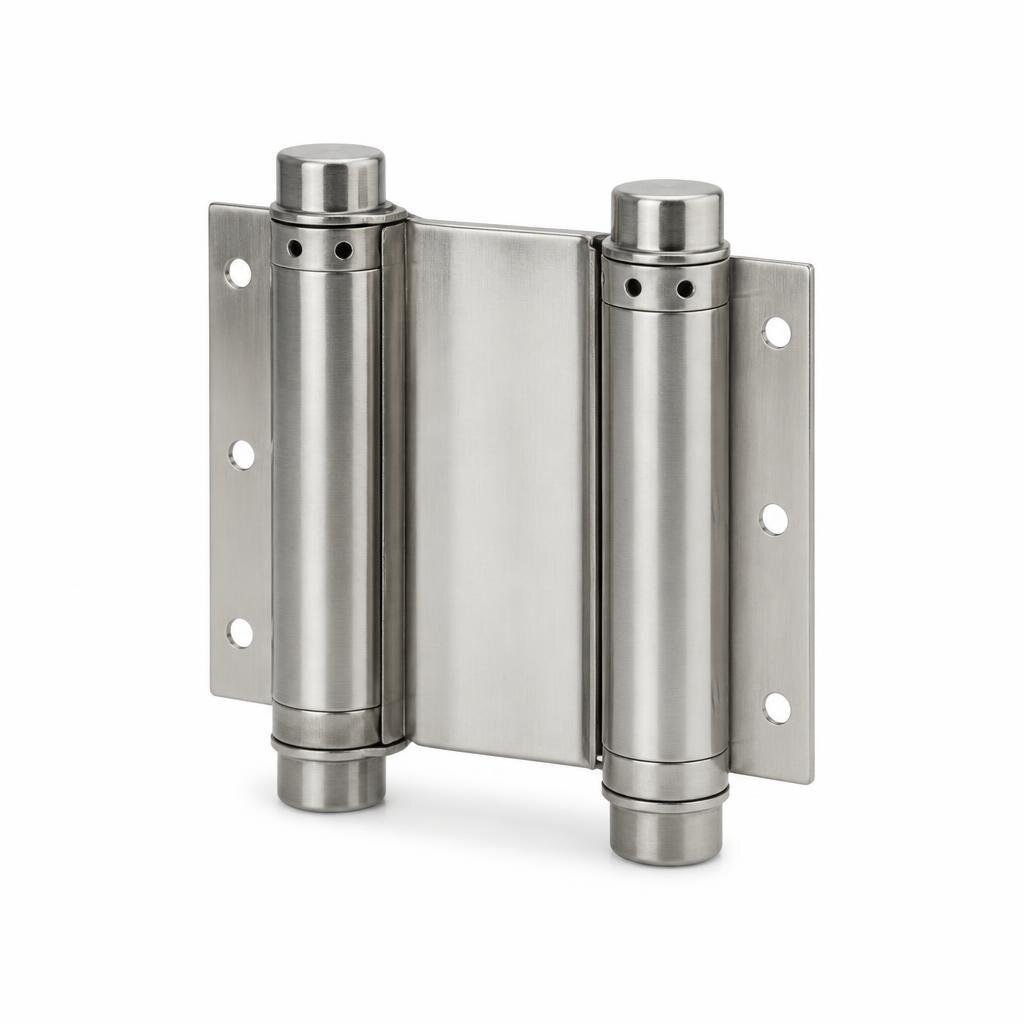 5" DOUBLE ACTION S/STEEL SPRING HINGES
