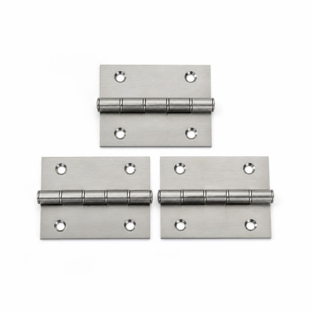 CHO 4" X 1.8MM X 3PCS S/S HINGES WITH BEARING