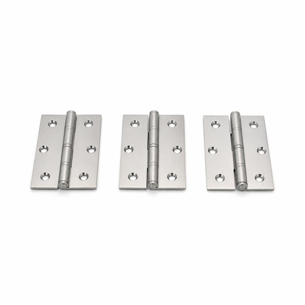 M-MARKSMAN 485 4" X 3PCS S/STEEL HINGES