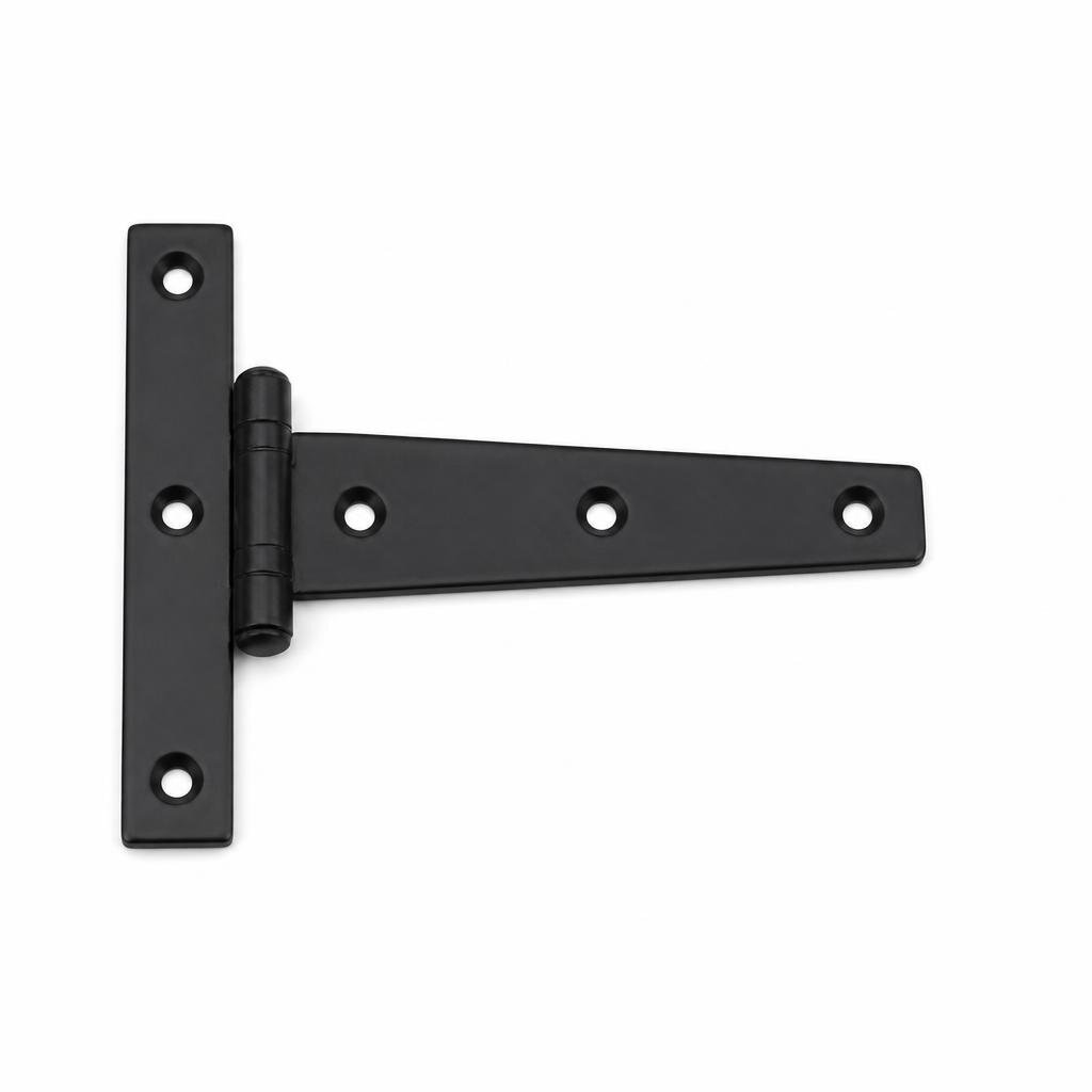 3.5" X 5" BLACK T HINGE