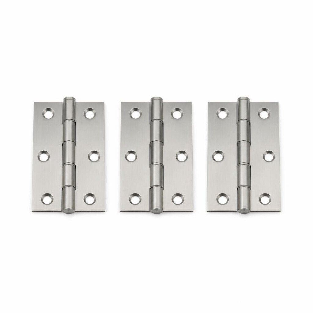 E-MAX UP 4" X 2.0MM X 3PCS S/STEEL HINGES