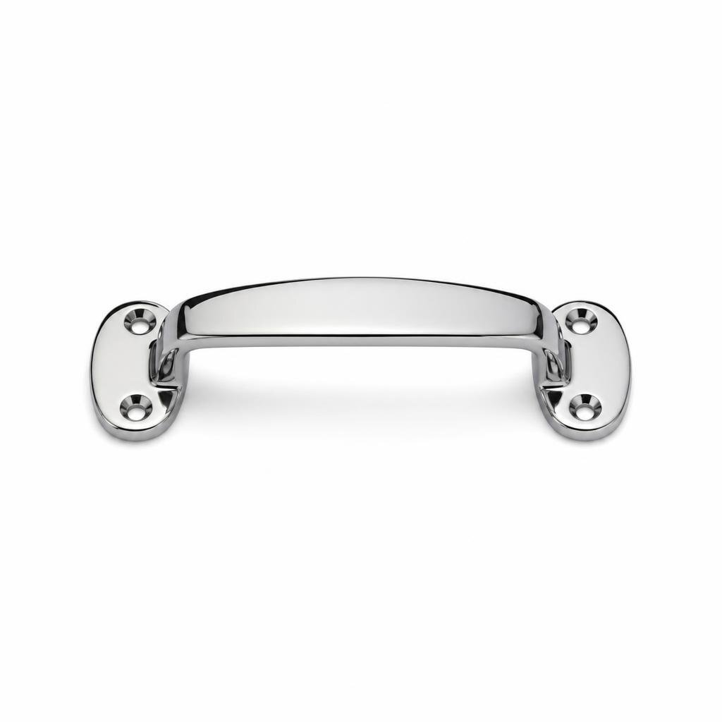3" CHROME PLATED DOOR HANDLE