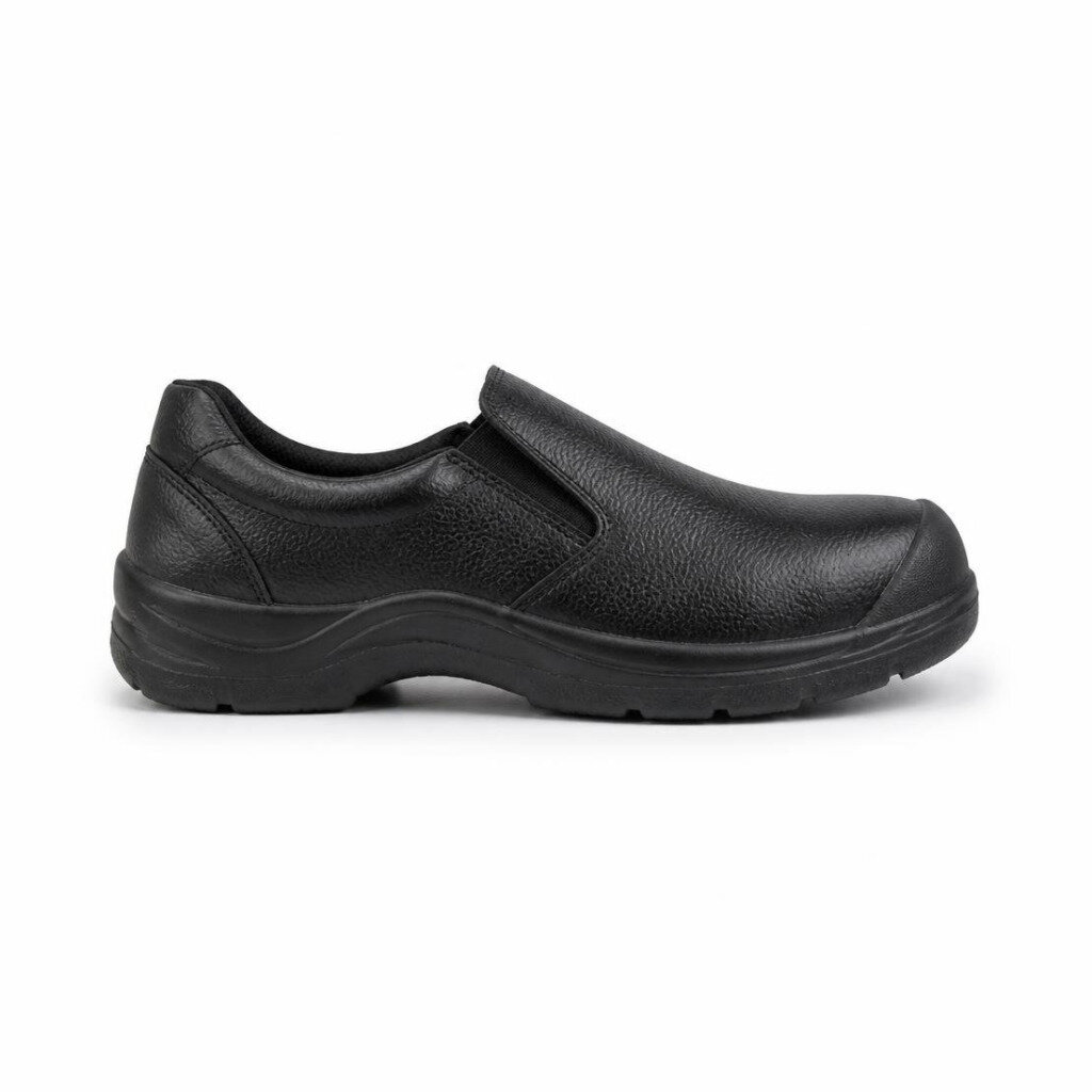 HAMMER KING HK-3002 05/39 SAFETY KITCHEN SHOES - BLACK