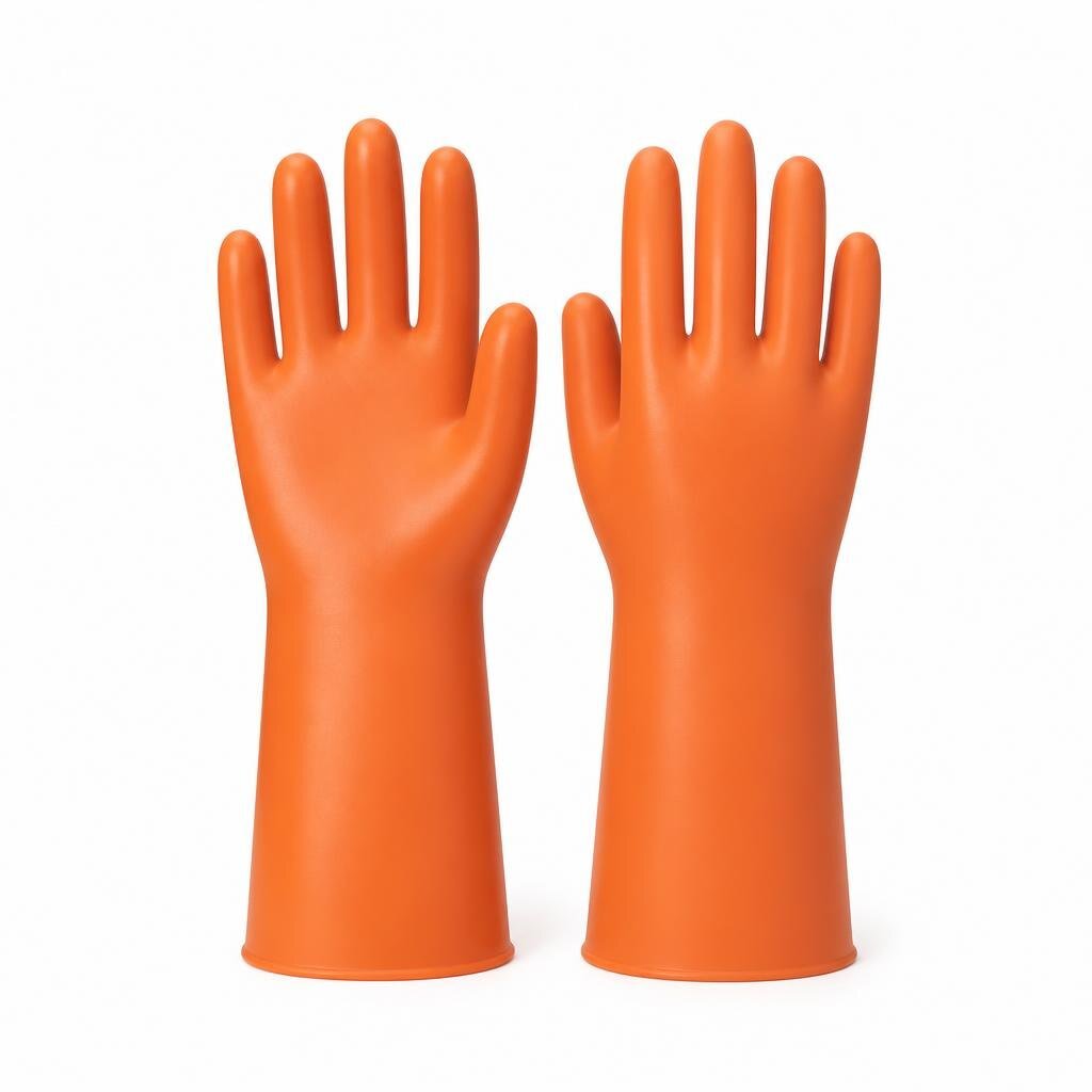 SAFETY ELECTRICIAN RUBBER HAND GLOVE