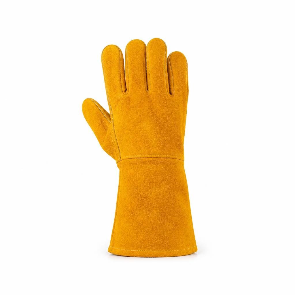 14" WELDING LEATHER HAND GLOVE