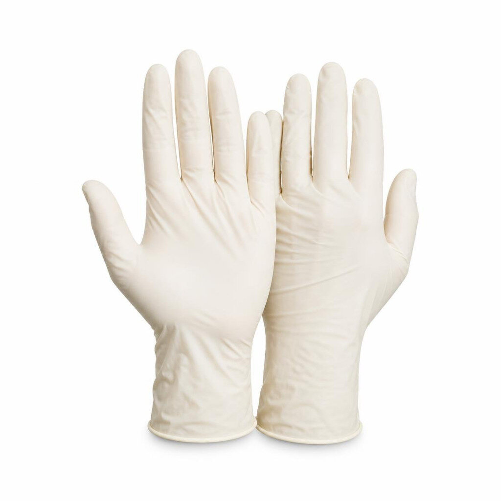 E-CARE POWDER LATEX EXAMINATION HAND GLOVE
