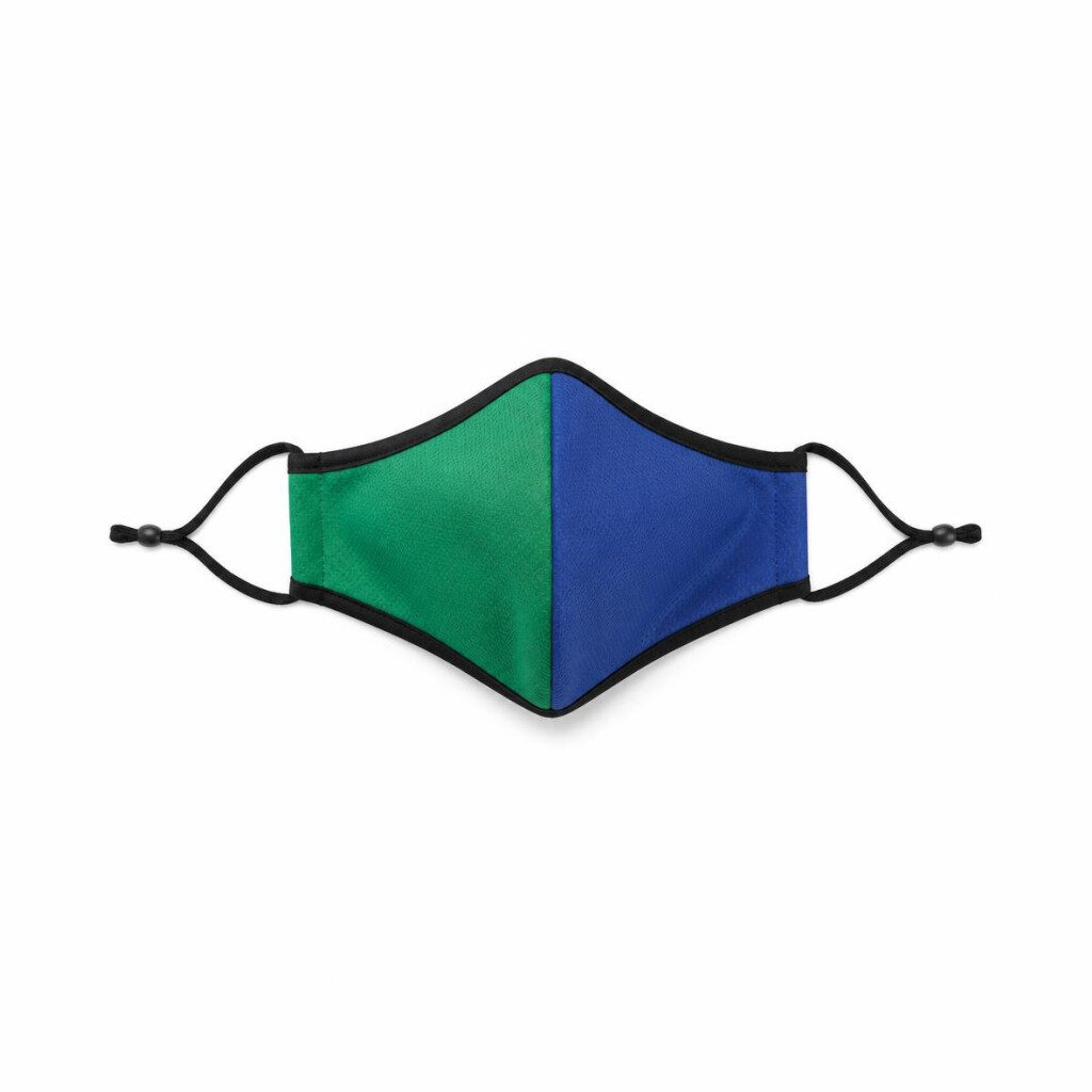 K85 REUSABLE FACE MASK (GREEN/BLUE)