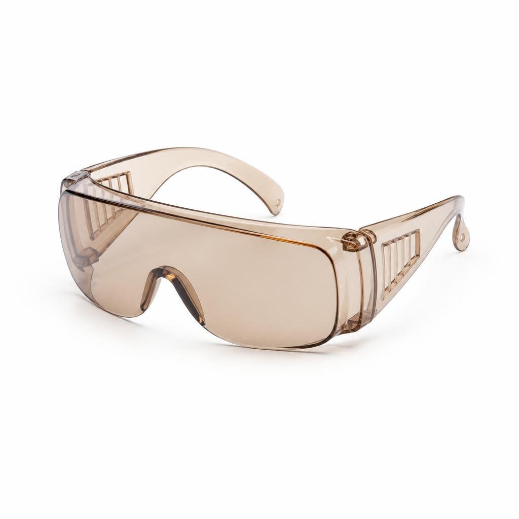 SAFETY GUARD S-73 PROTECTIVE EYEWEAR (LIGHT BROWN)