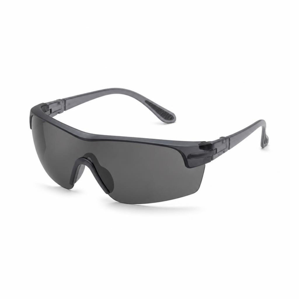SAFETY GUARD S-01 PROTECTIVE EYEWEAR (DARK GREY)