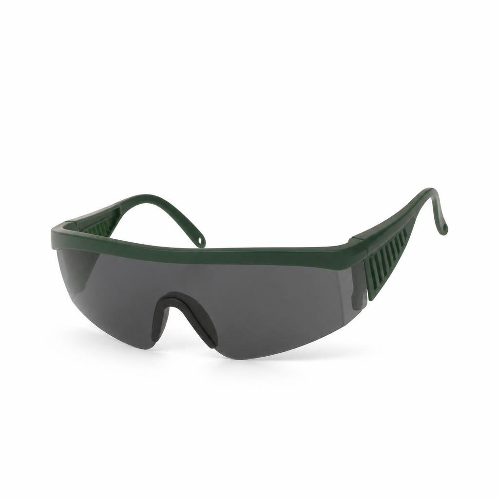 SAFETY GUARD S-194 PROTECTIVE EYEWEAR (GREEN/DARK GREY)