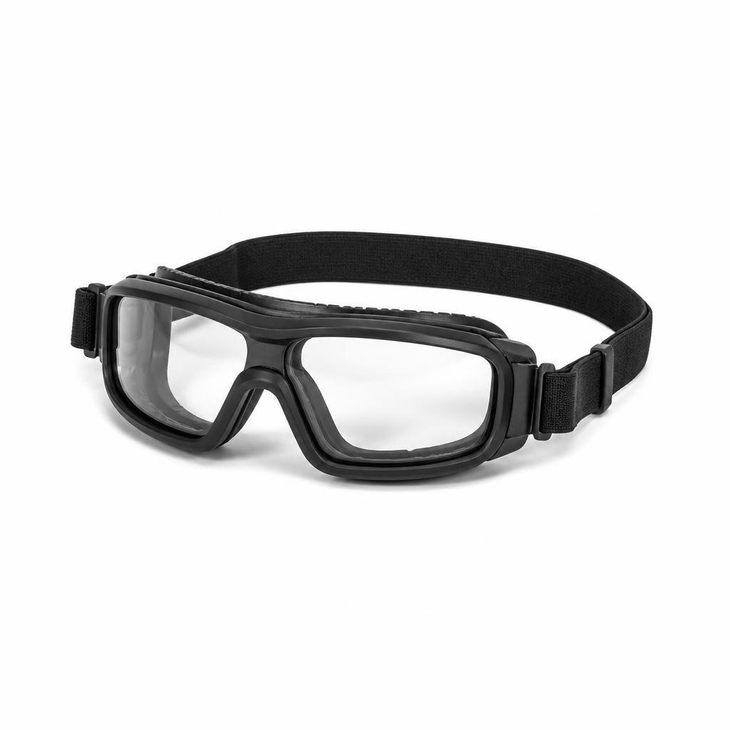BLACKRHINO BR5003 SAFETY GOGGLES BLACK